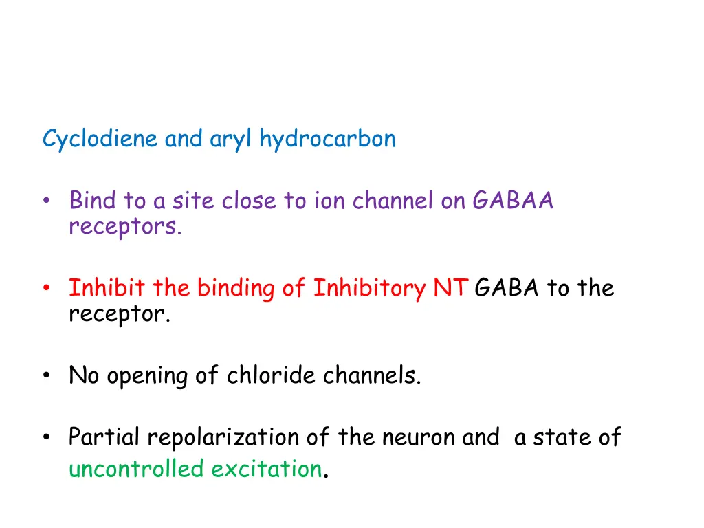 cyclodiene and aryl hydrocarbon