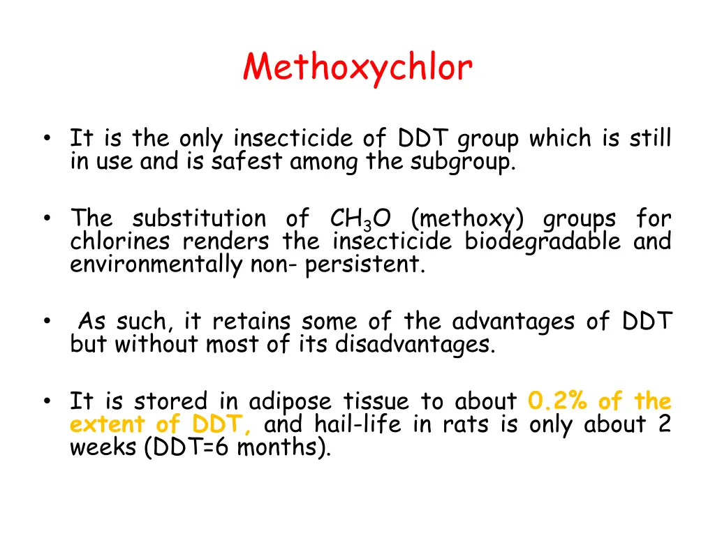 methoxychlor