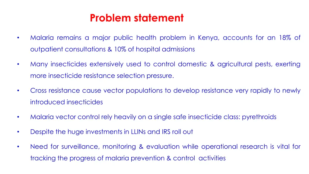 problem statement