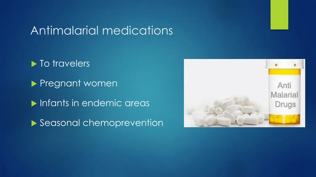 antimalarial medications