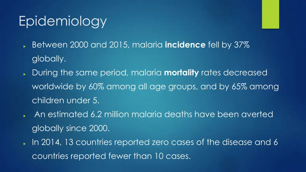epidemiology