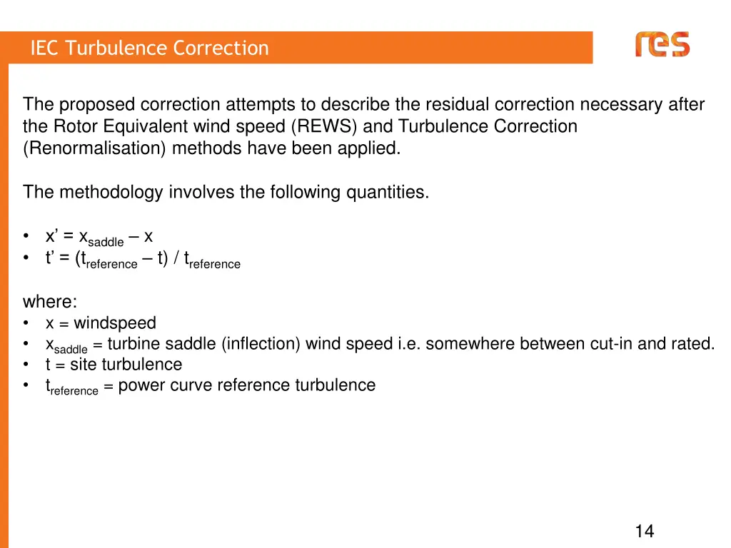 iec turbulence correction 1