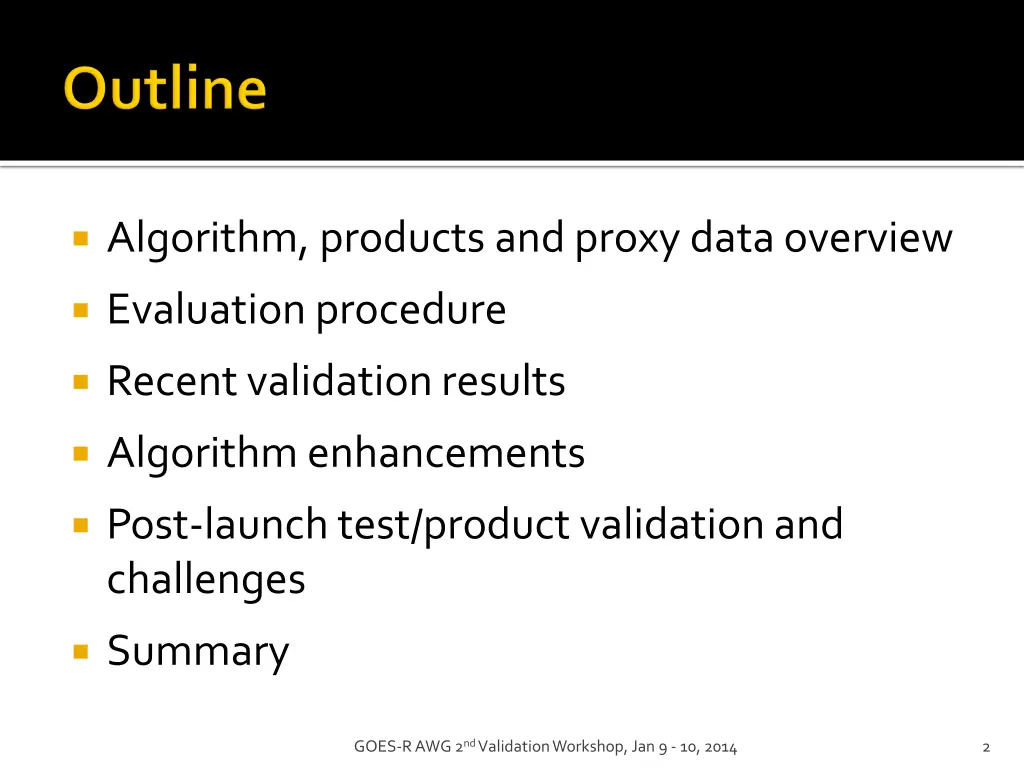 algorithm products and proxy data overview