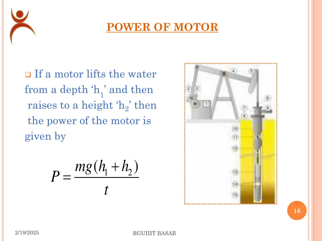 power of motor 1
