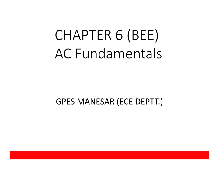 chapter 6 bee ac fundamentals