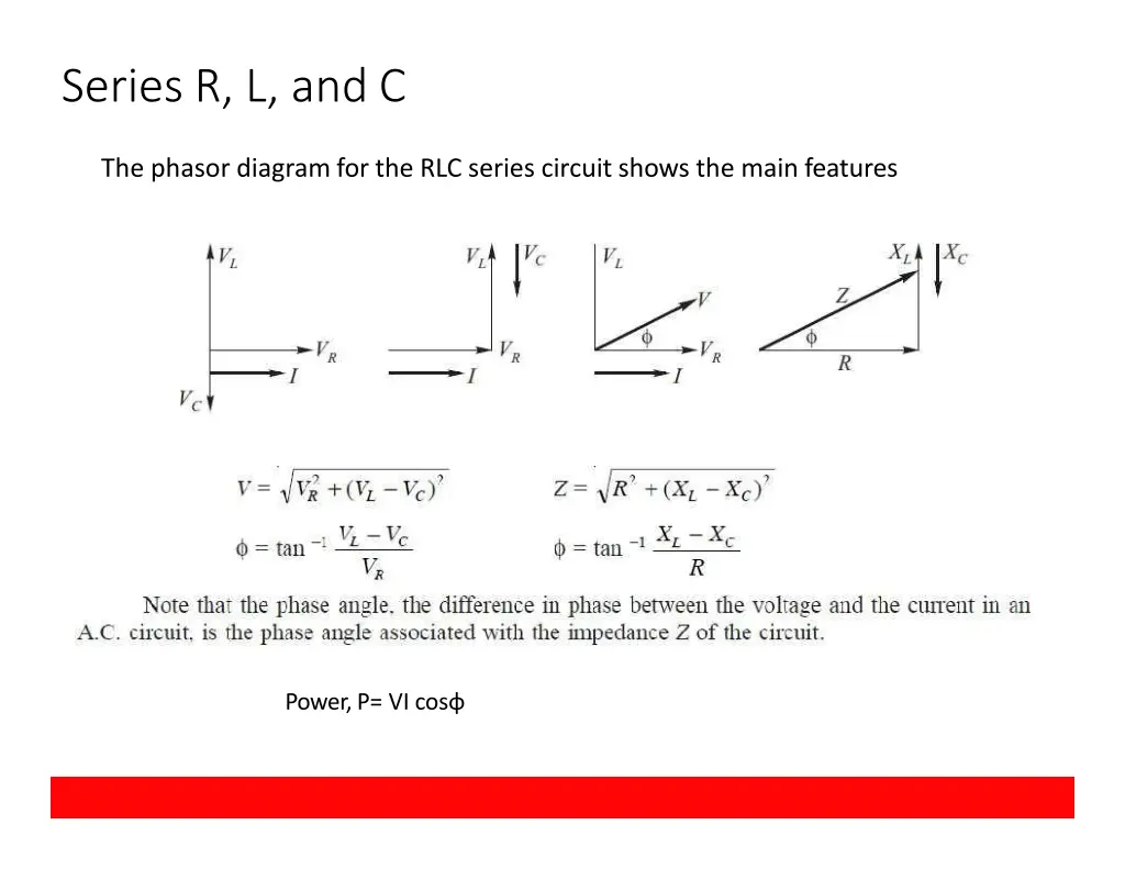 series r l and c