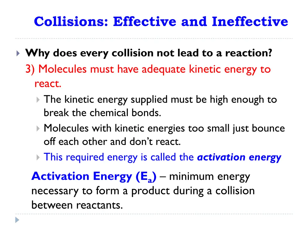 collisions effective and ineffective 1