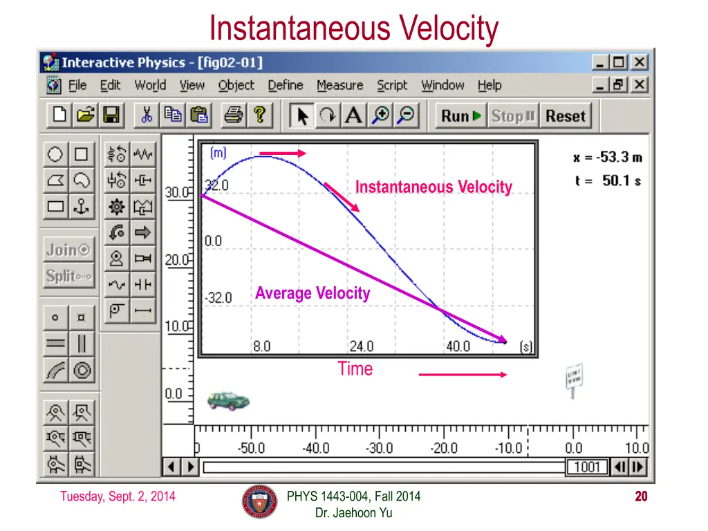 instantaneous velocity