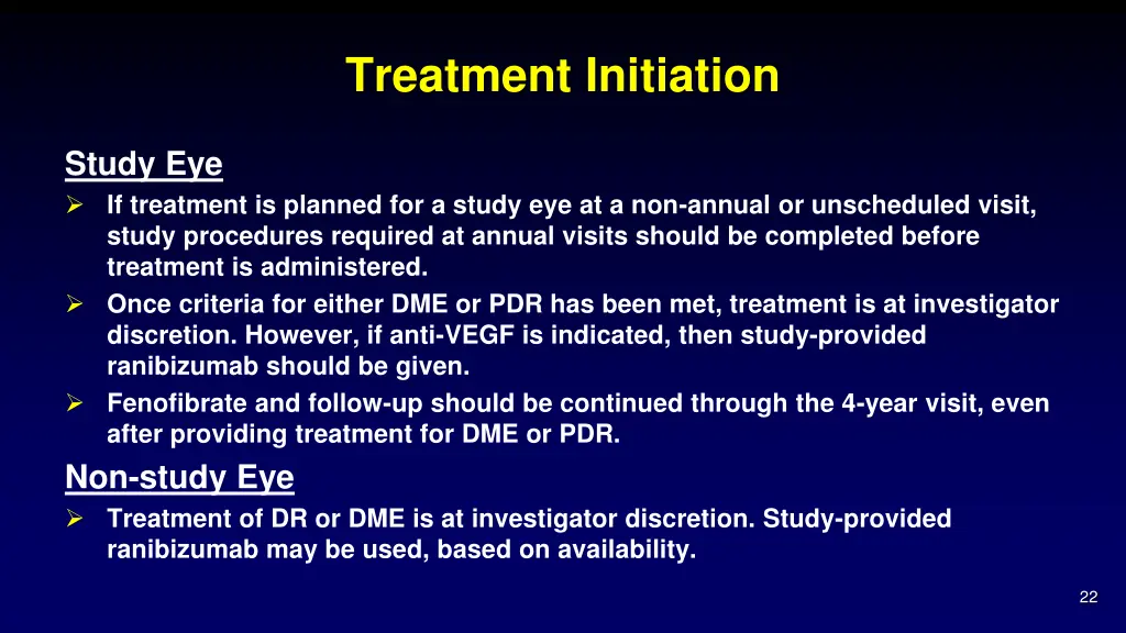 treatment initiation