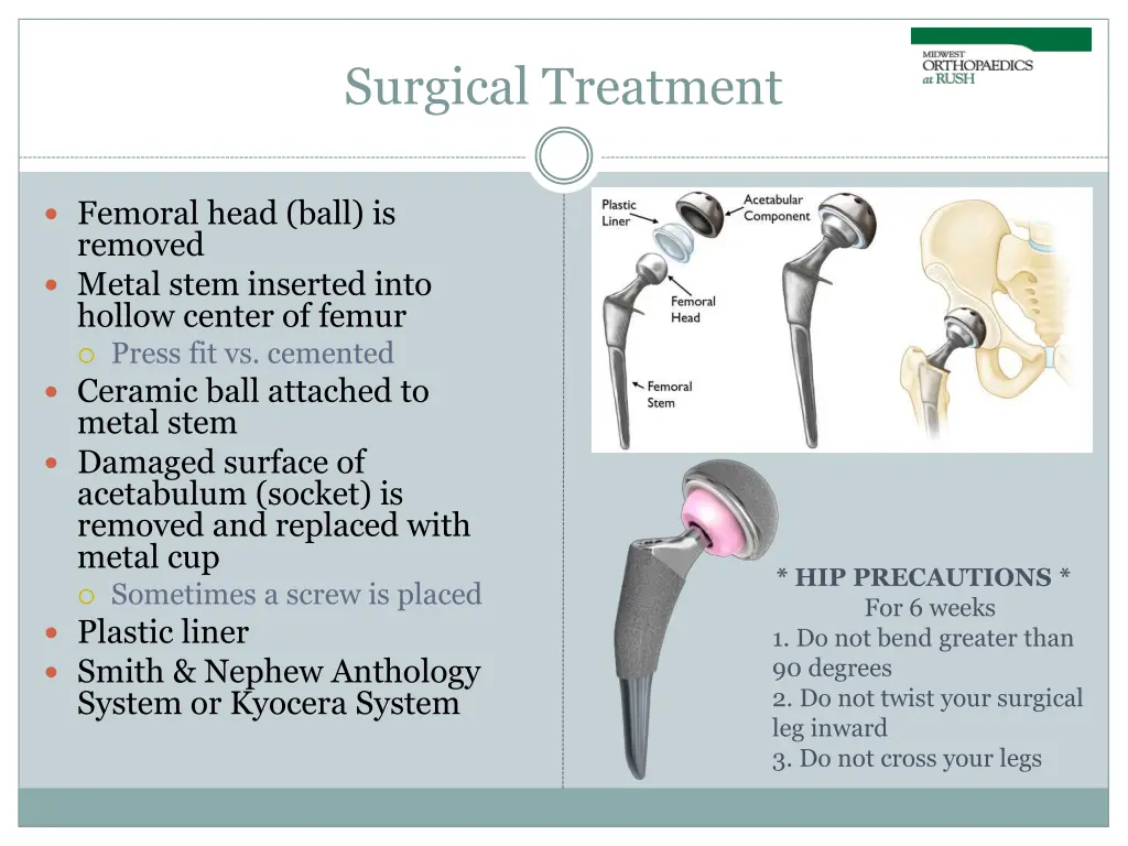 surgical treatment
