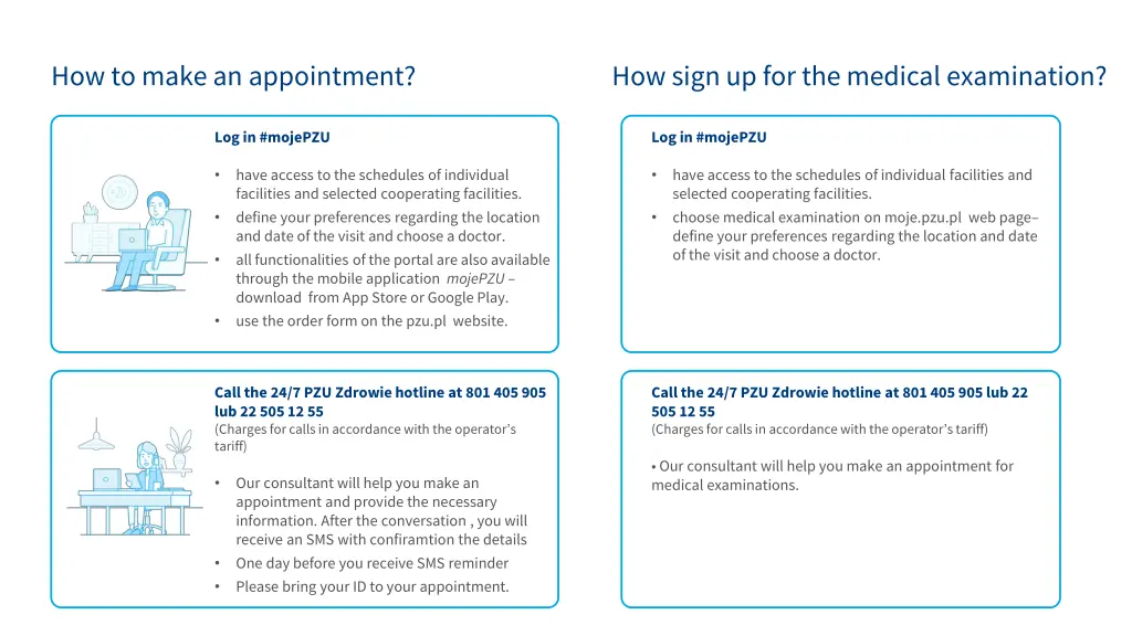 how to make an appointment