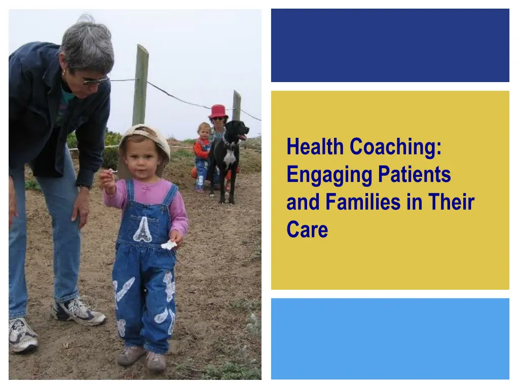 health coaching engaging patients and families