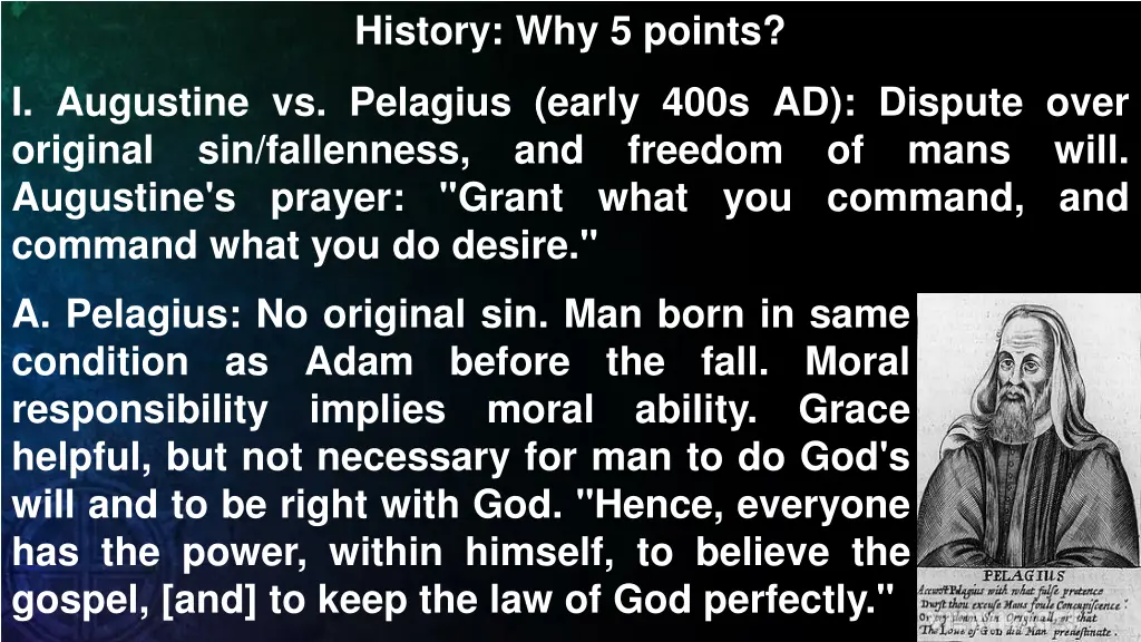 history why 5 points
