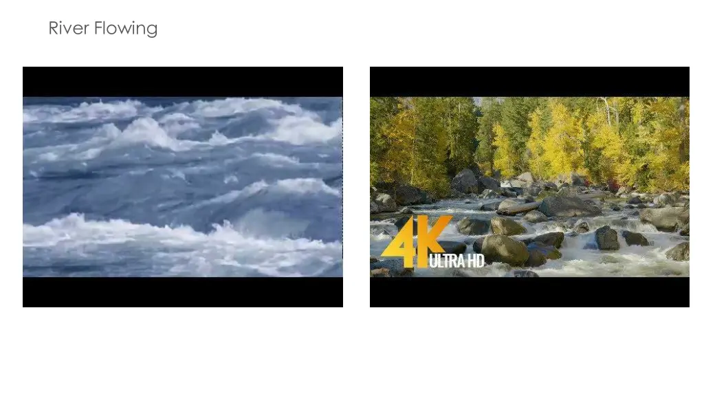 river flowing