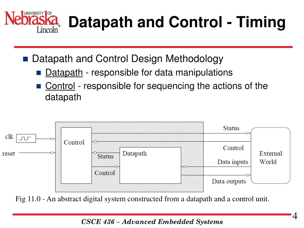 datapath and control timing 1