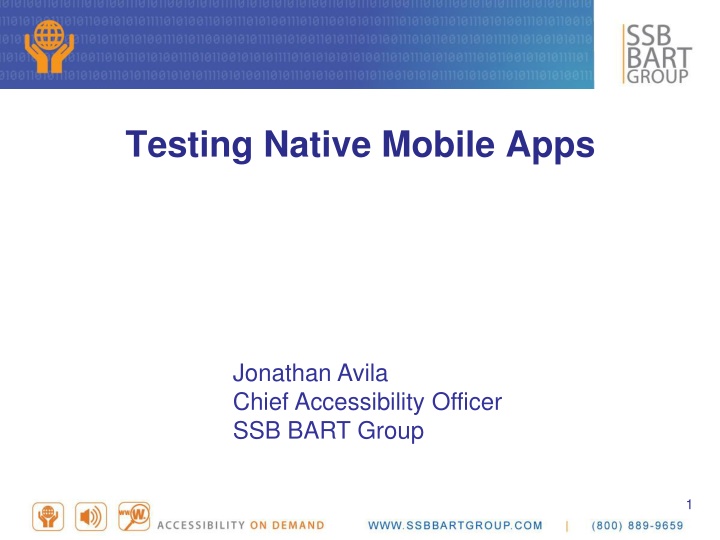 testing native mobile apps