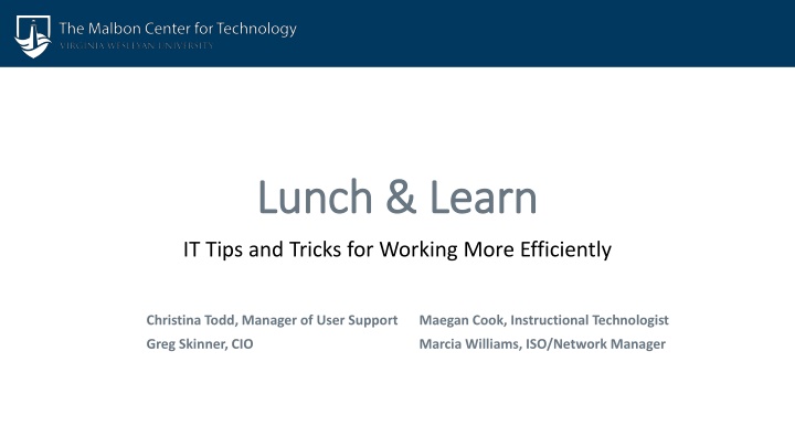 lunch learn lunch learn