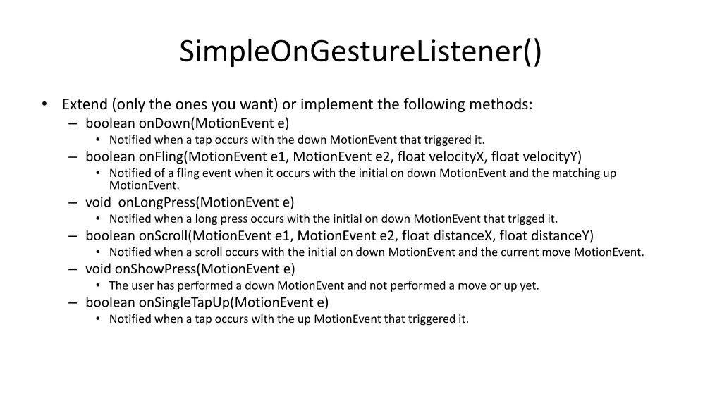 simpleongesturelistener 1