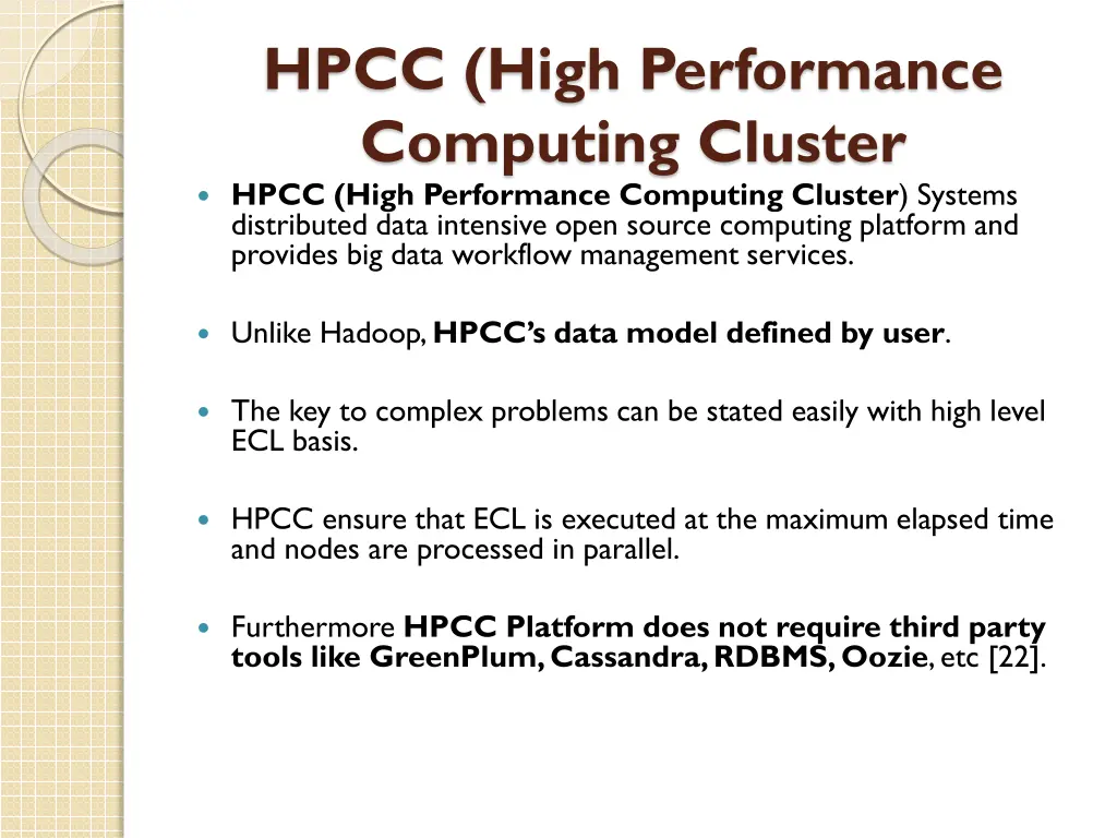 hpcc high performance computing cluster hpcc high