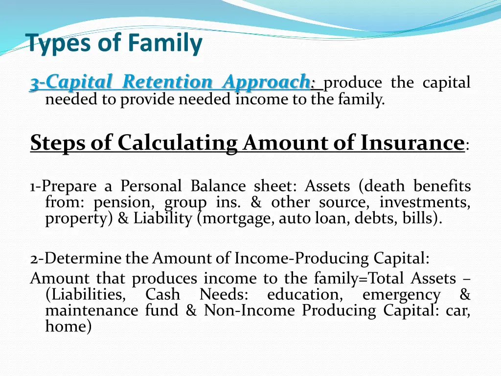 types of family 6