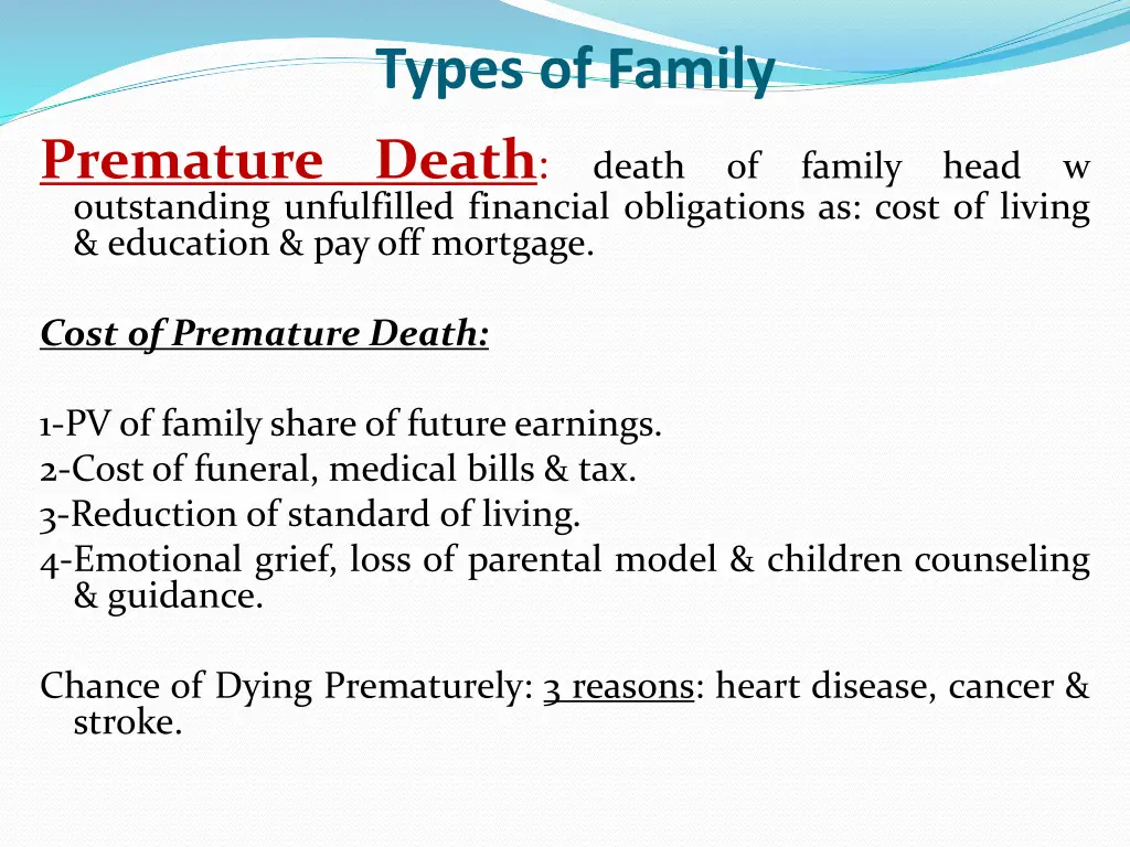 types of family