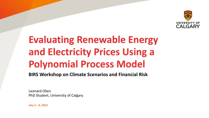 evaluating renewable energy and electricity