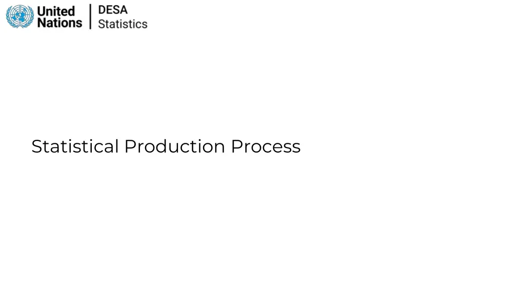 statistical production process