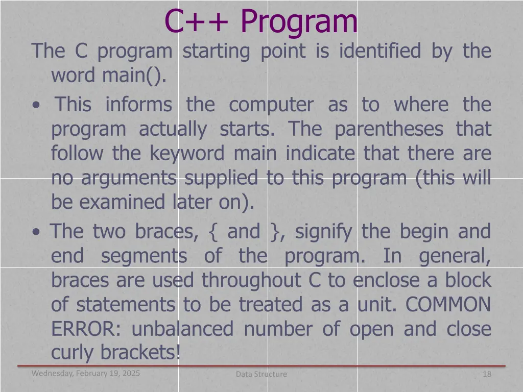 c program 1