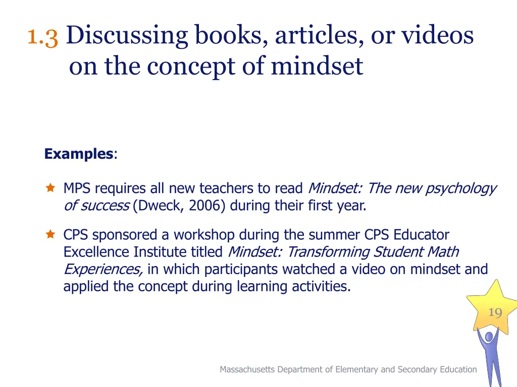 1 3 discussing books articles or videos