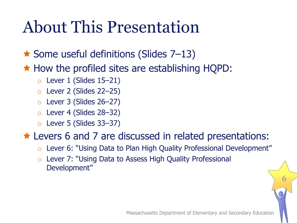 about this presentation
