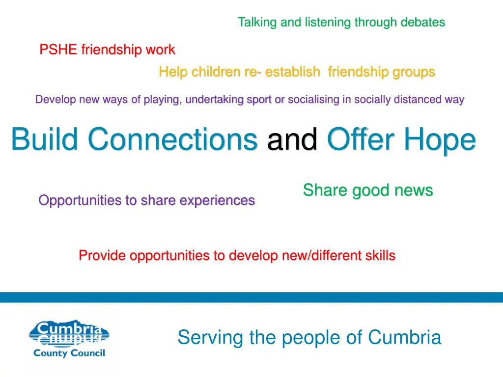 talking and listening through debates