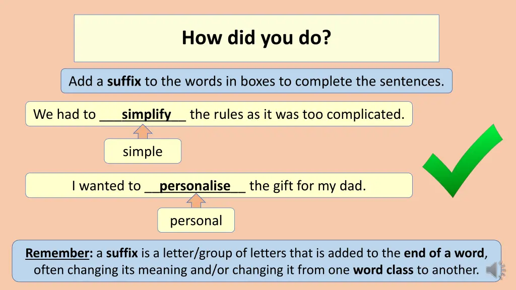 how did you do 2