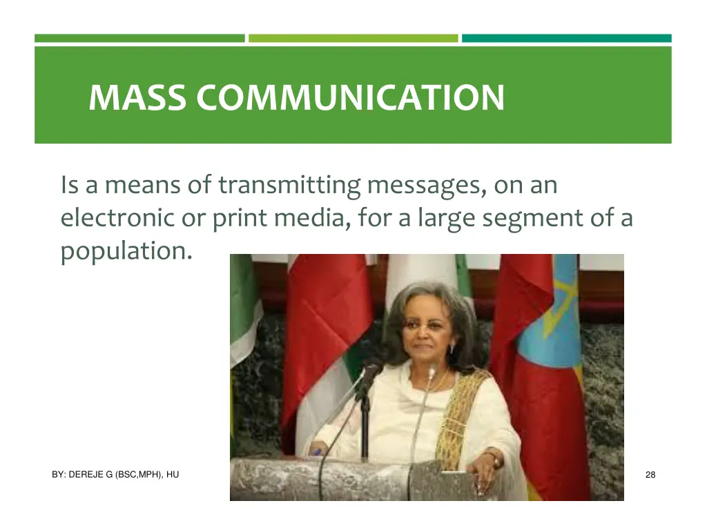 mass communication