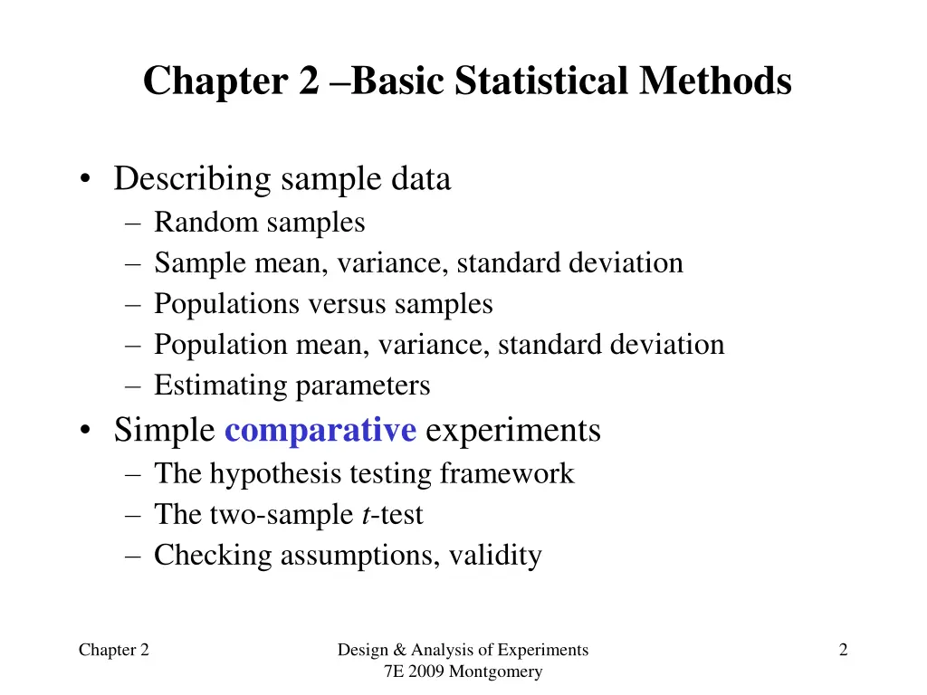 chapter 2 basic statistical methods