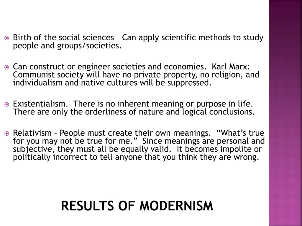 birth of the social sciences can apply scientific