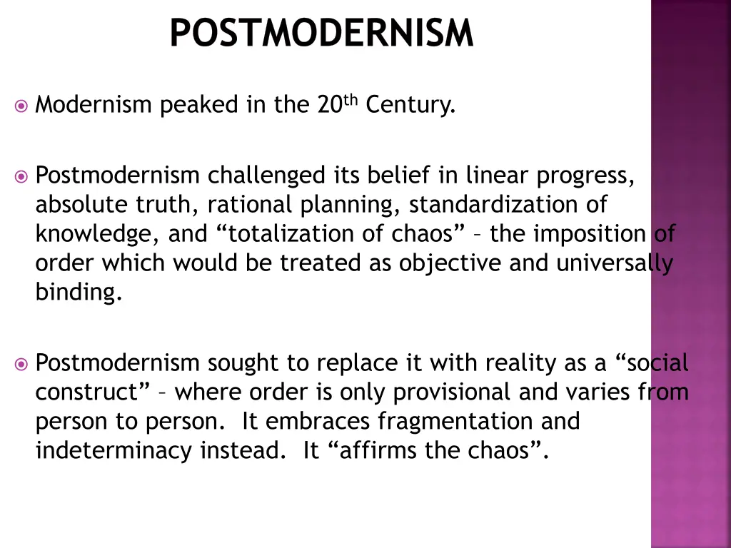 postmodernism