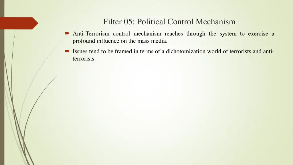 filter 05 political control mechanism