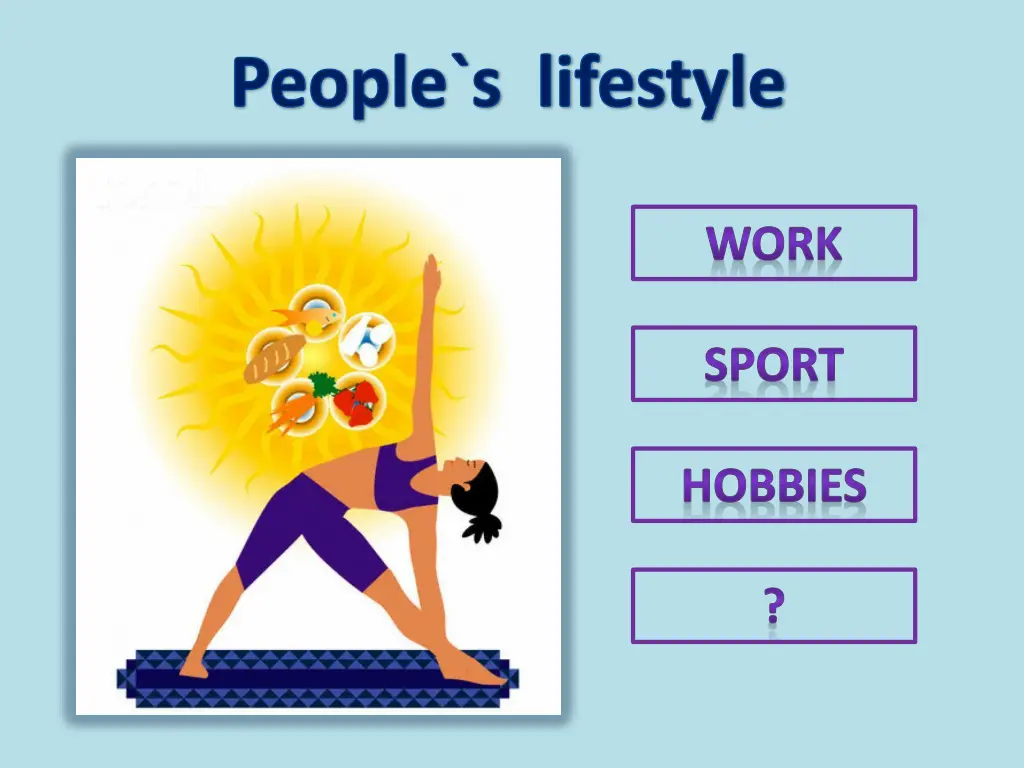 people s lifestyle