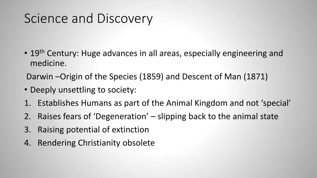 science and discovery