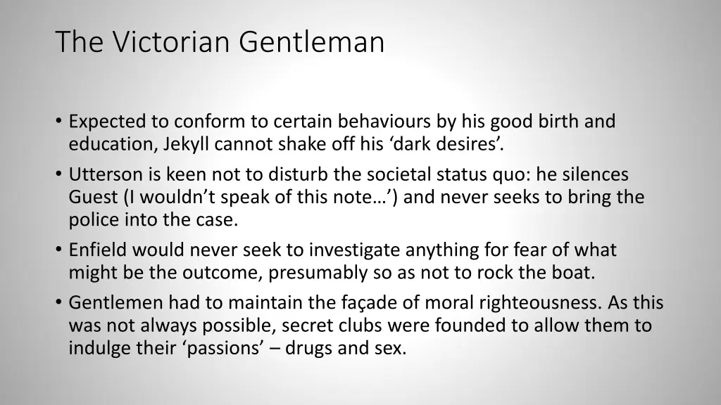 the victorian gentleman