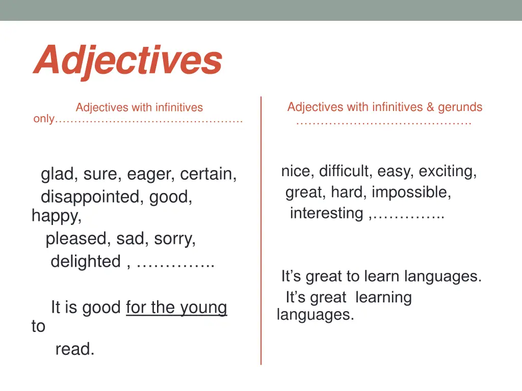 adjectives