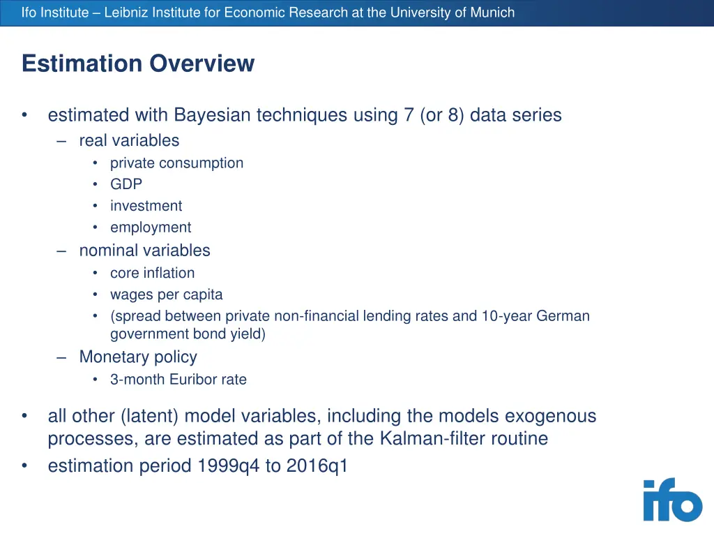 ifo institute leibniz institute for economic 31