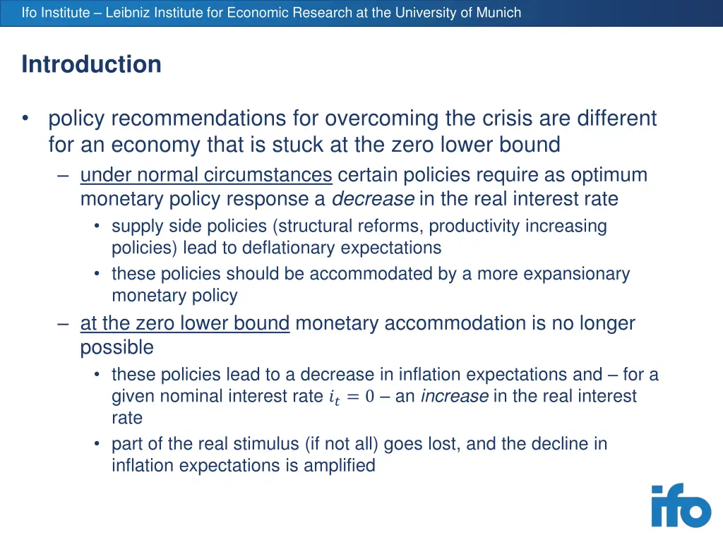 ifo institute leibniz institute for economic 5