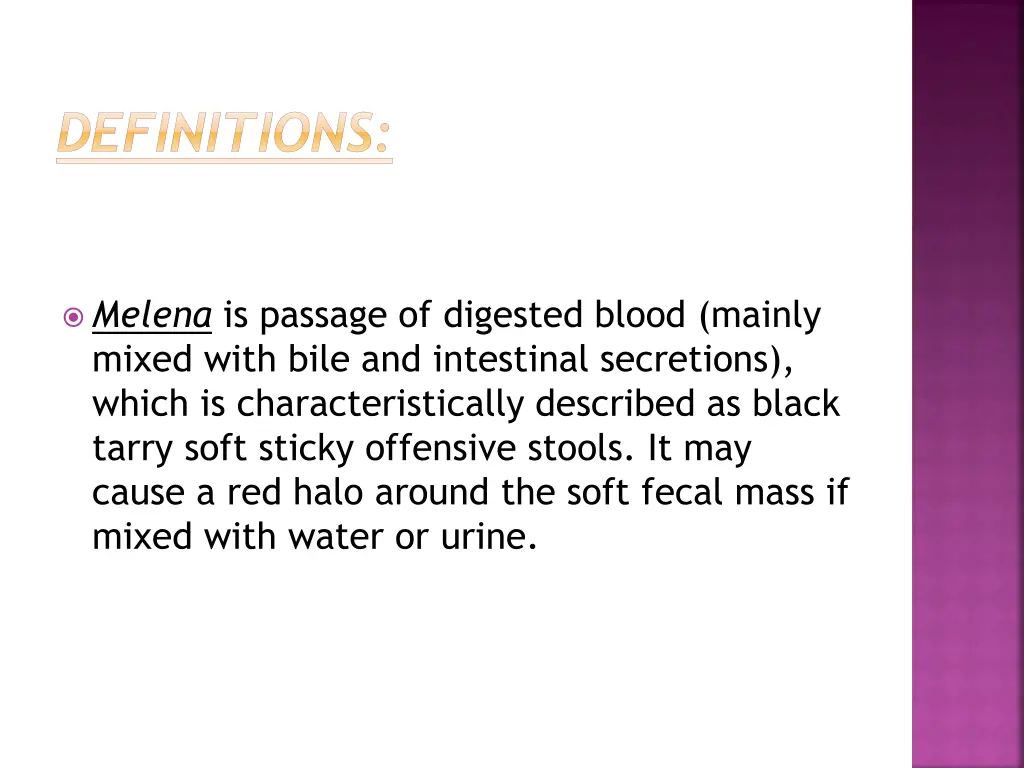 definitions