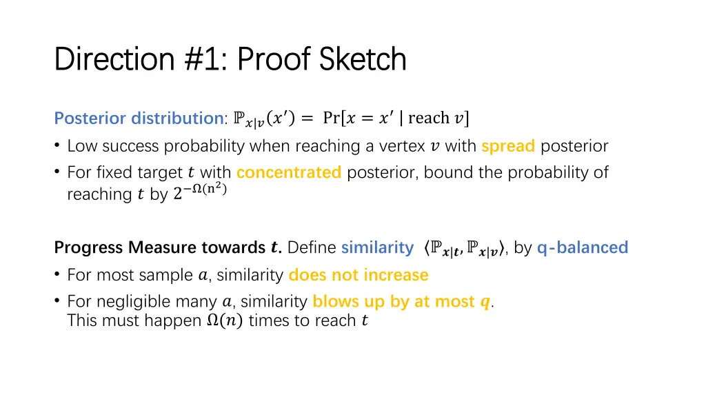 direction 1 proof sketch direction 1 proof sketch