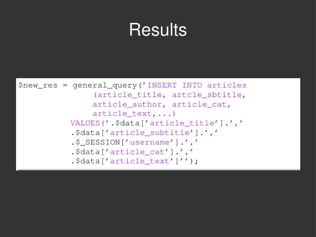 results 1