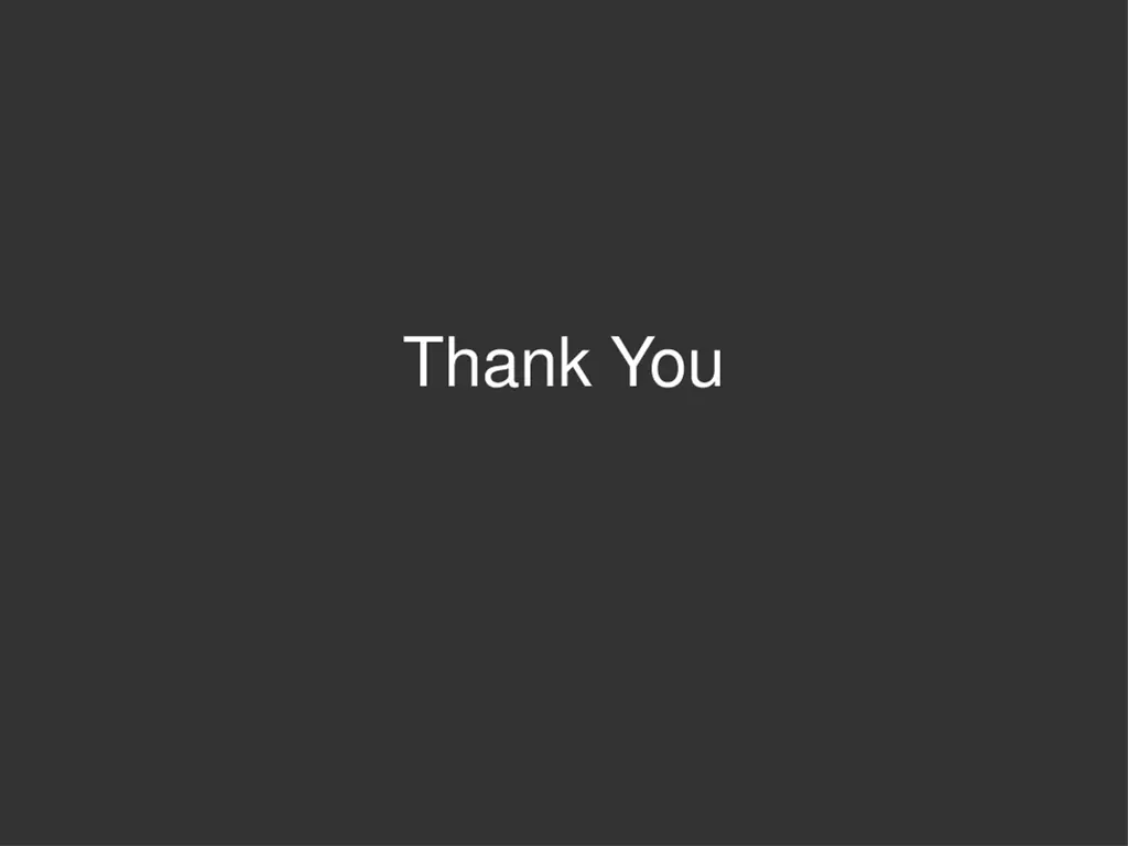 thank you
