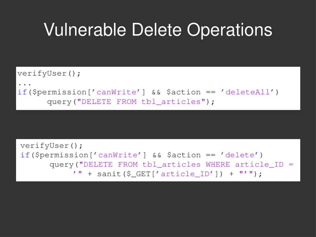vulnerable delete operations 1