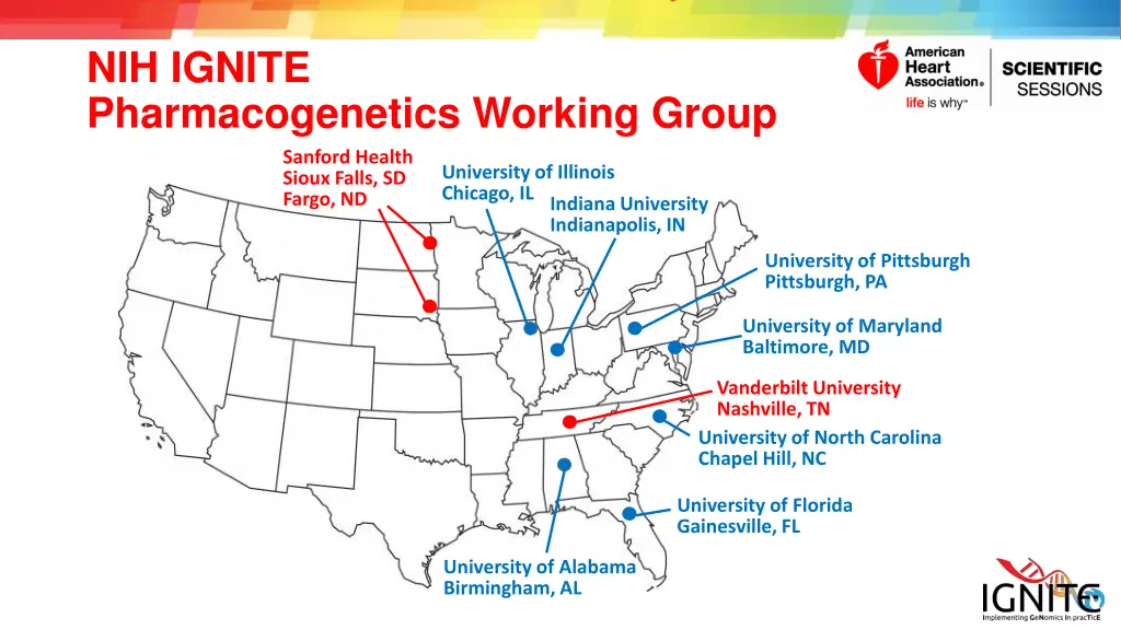 nih ignite pharmacogenetics working group sanford
