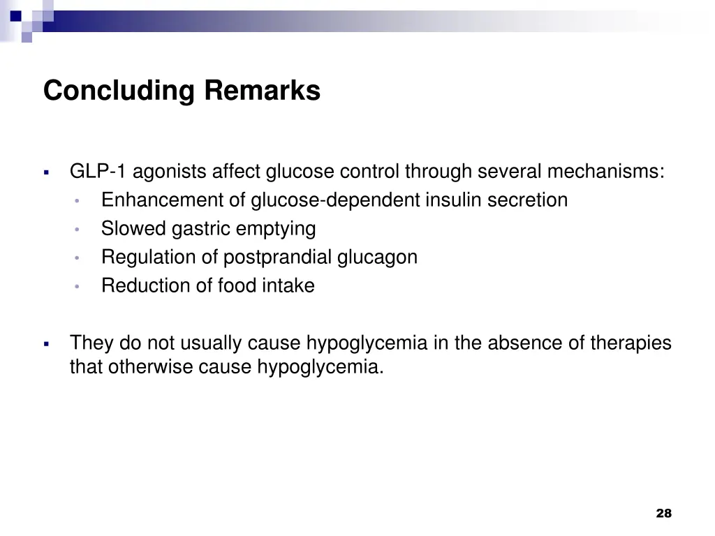 concluding remarks
